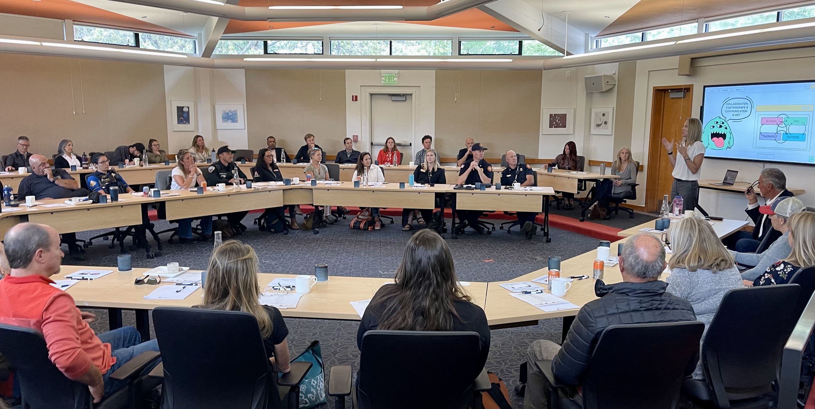 Participants at the 2023 Roaring Fork School Safety Summit