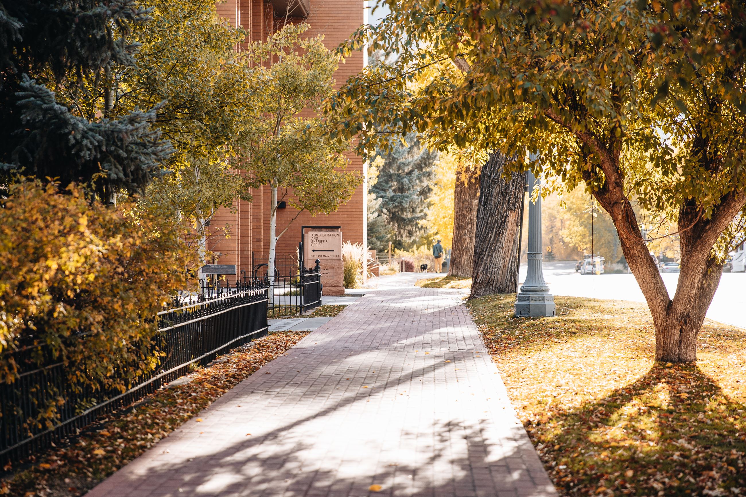 Pitkin County Administration Building in the Fall