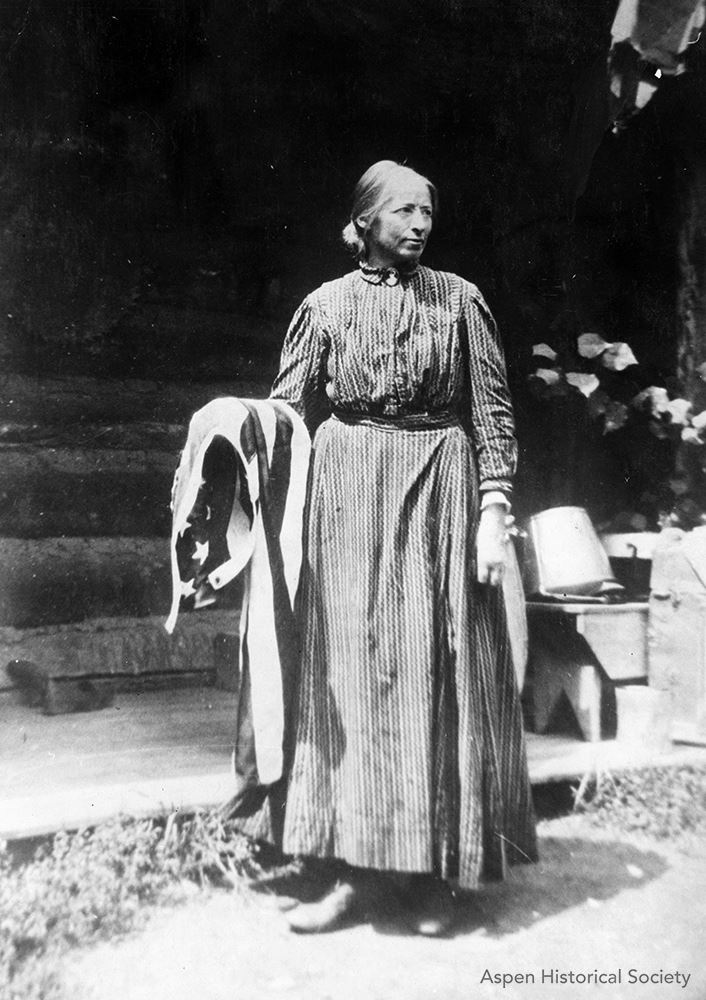 Kate Lindvig, Cattle Queen of Snowmass (Aspen Historical Society)