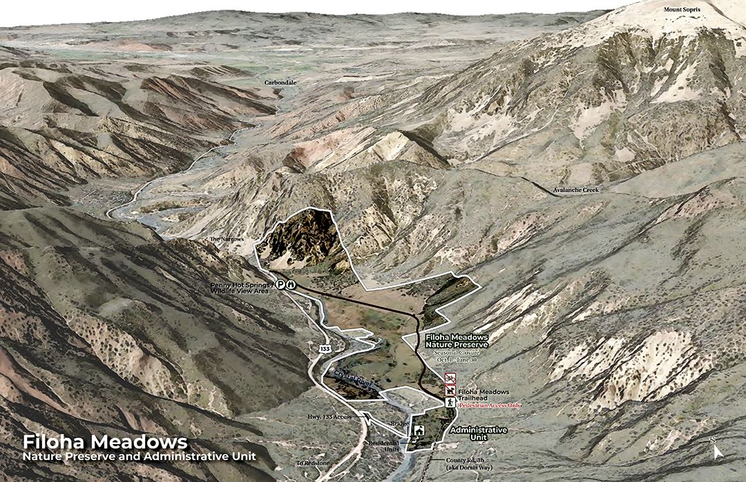 Filoha Meadows Aerial Map
