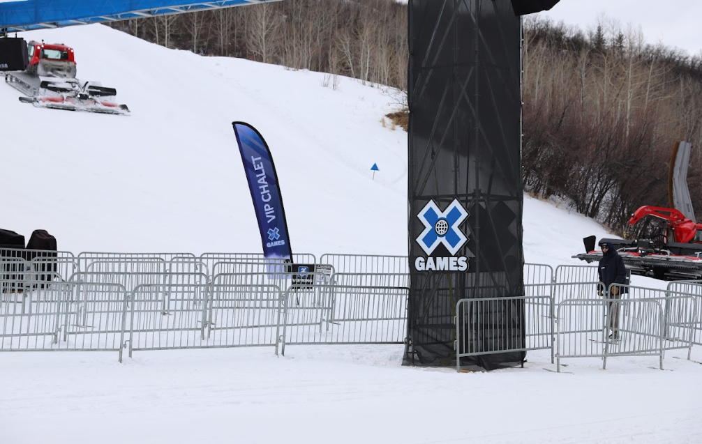 Entry gate at X Games 