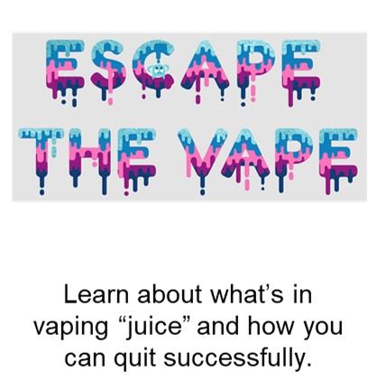 Escape the Vape Opens in new window
