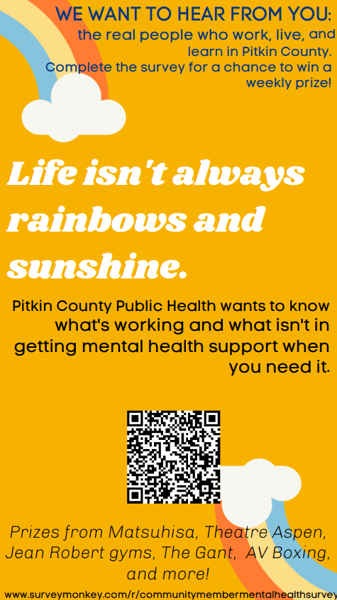 Mental health survey flier