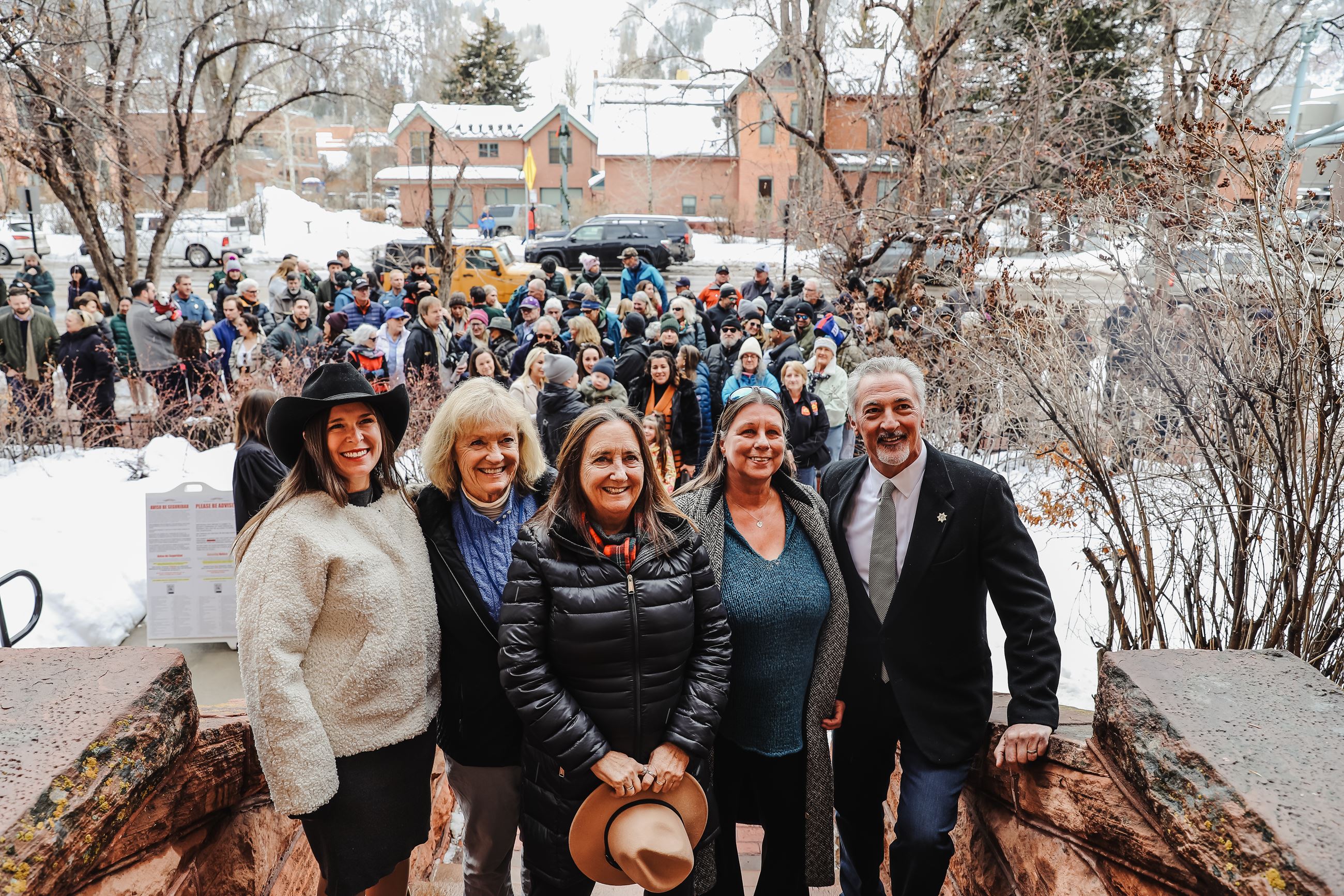 Kelly McNicholas Kury, Ingrid Grueter, Patti Clapper, Deborah Bamesberger, and Michael Buglione