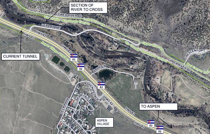 Bridge site near Gerbaz Way