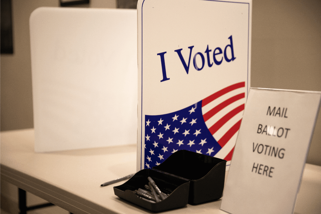elections photo of ballot box